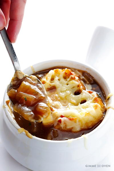 The Very Best Classic French Onion Soup