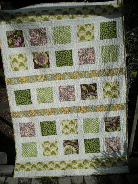 Lotus Garden Baby Quilt Tutorial