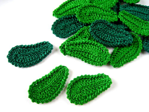 Crochet Leaf – Irish Lace Motif 