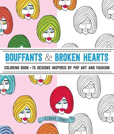 Bouffants and Broken Hearts Adult Coloring Book Review