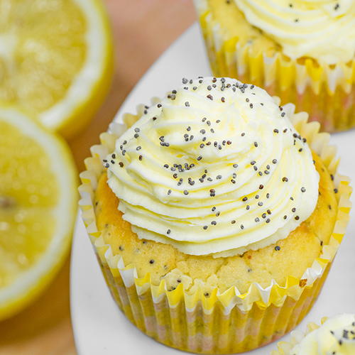 Lemon & Poppy Seed Cupcakes