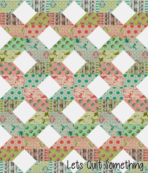 Scandinavian Spring Quilt Pattern | FaveQuilts.com