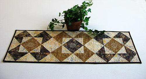 Roasted Coffee Table Runner Tutorial