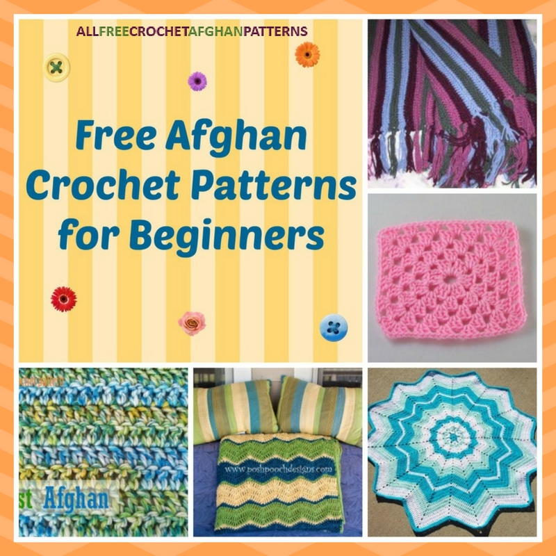 beginner crochet afghan pattern free