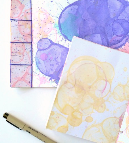 Bubble Art DIY Journal