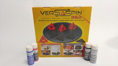 VersaSpin 360 Project Turntable and Painter's Pyramids Review