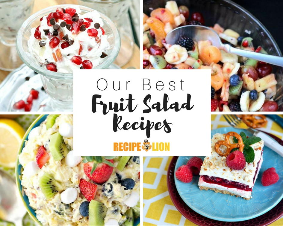 12 Easy Fruit Salad Recipes RecipeLion.com 12 Easy Fruit Salad Recipes RecipeLion.com