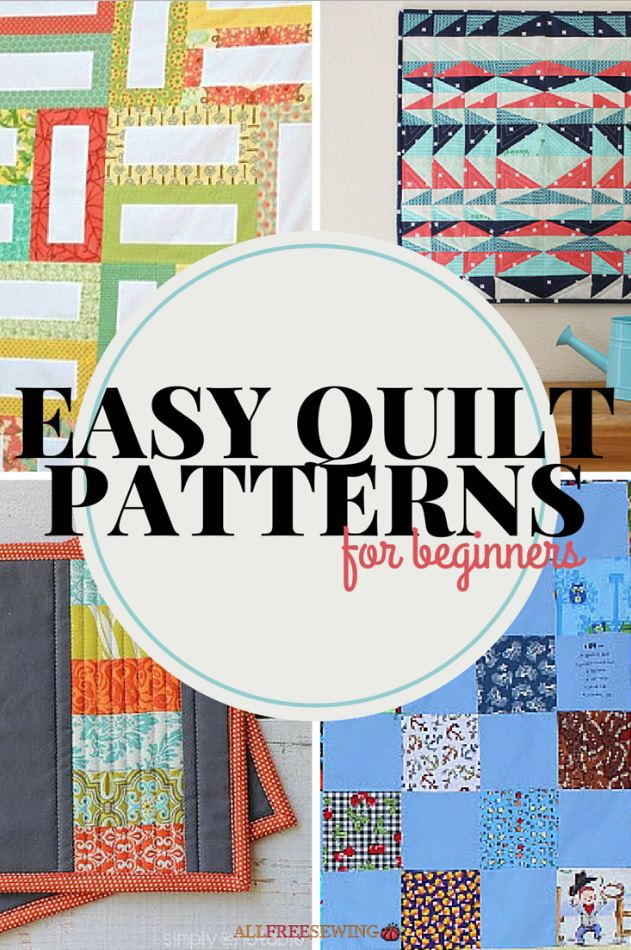 45+ Easy Quilt Patterns for Beginners | AllFreeSewing.com