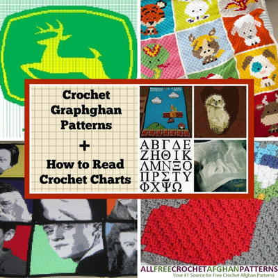 41 Crochet Graphghan Patterns + How to Read Crochet Charts