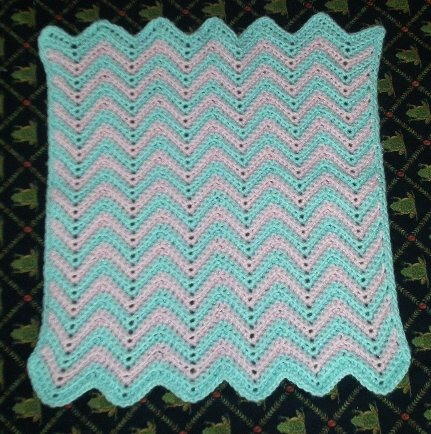 Baby Ripple Afghan