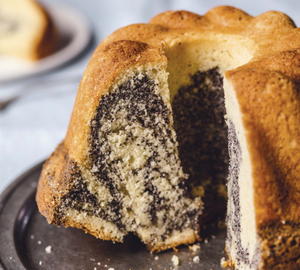 Marbleized Poppy-Seed Cake (Marmorierter Mohnkuchen)