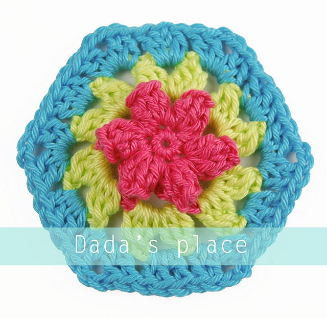 Floral Granny Hexagon