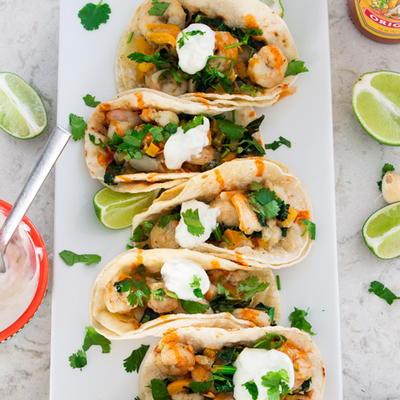Easy 20-Minute Shrimp Tacos | RecipeLion.com