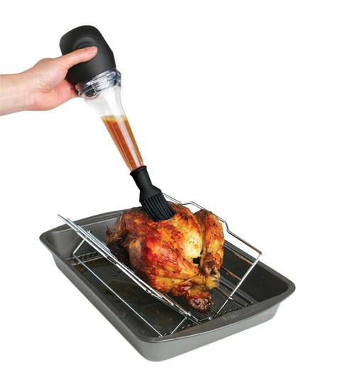 Dexas 2-in-1 Baster and Brush