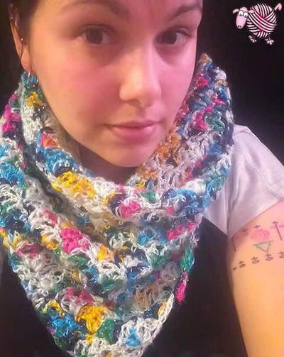 Simple Shells Light Wrap Crochet Pattern