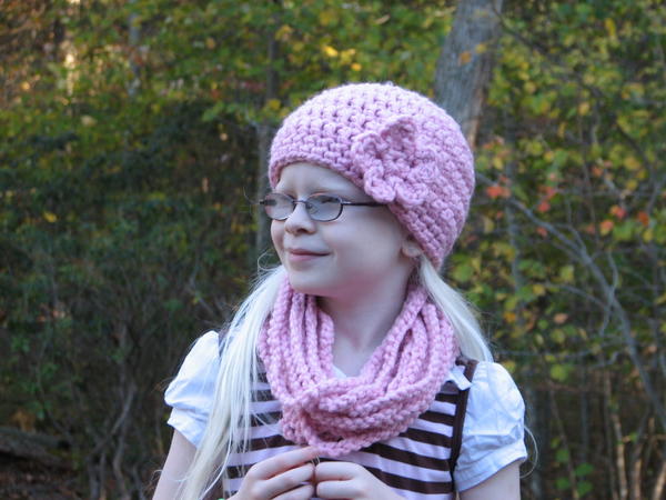 So Cute Winter Beanie with Flower