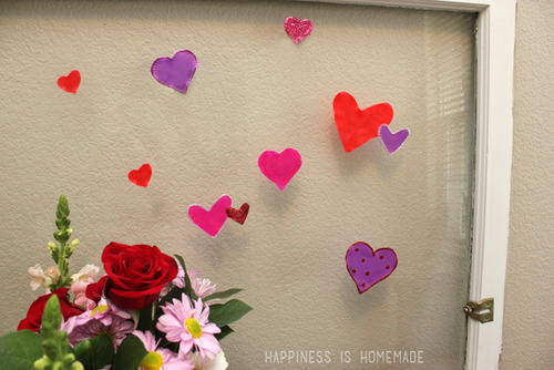 Sweet Valentines Day Window Clings
