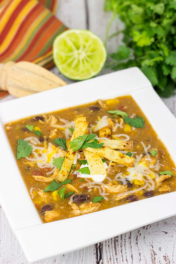 CrazyGood Chicken Enchilada Soup