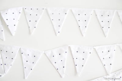 How to Sew a Triangle Garland
