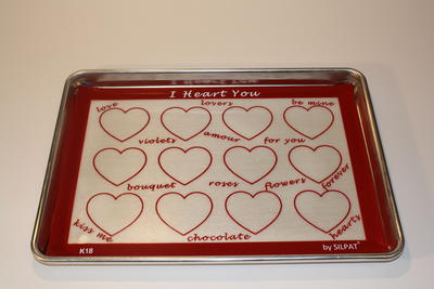 Silpat Silicone Valentine's Day Baking Mat Review