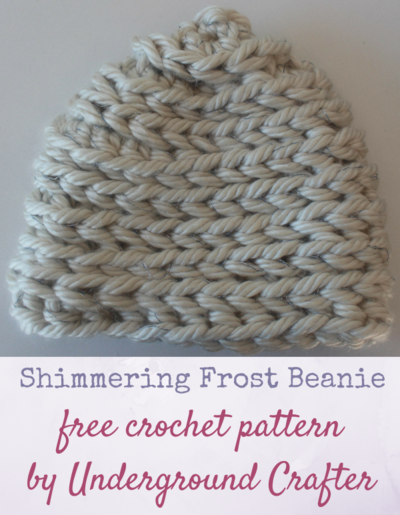Shimmering Frost Beanie