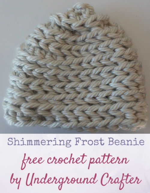 Shimmering Frost Beanie