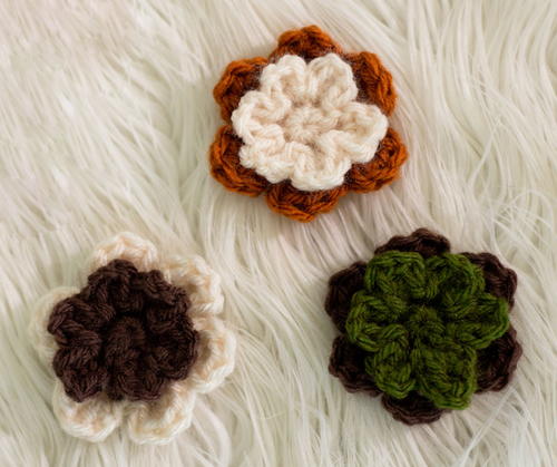 Cute and Simple Crochet Flowers