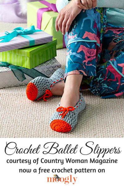 Crochet Ballet Slippers