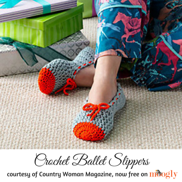 Crochet Ballet Slippers