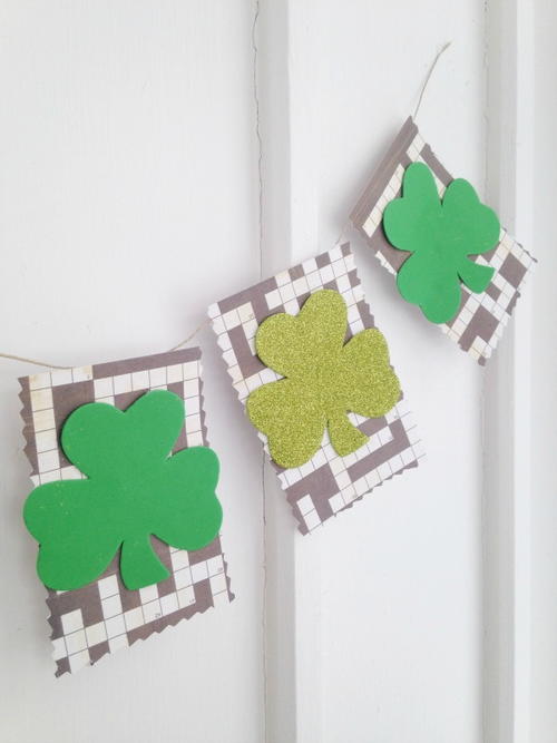 St Patricks Day DIY Garland