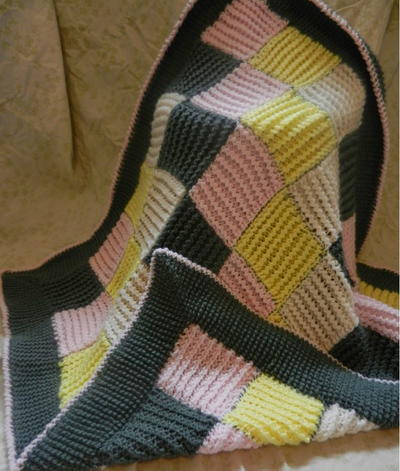 Zig Zag Crochet Baby Blanket