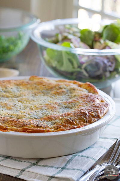 Ground Beef Crescent Casserole