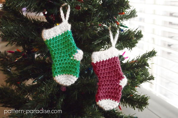 Mini Stocking Ornaments