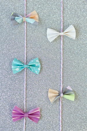 Duct Tape Bows Garland