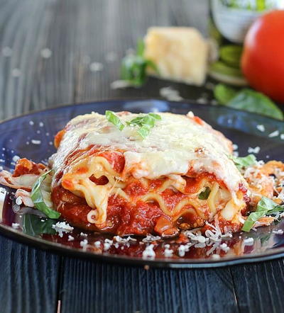 Family-Favorite Caprese Lasagna Roll-Ups