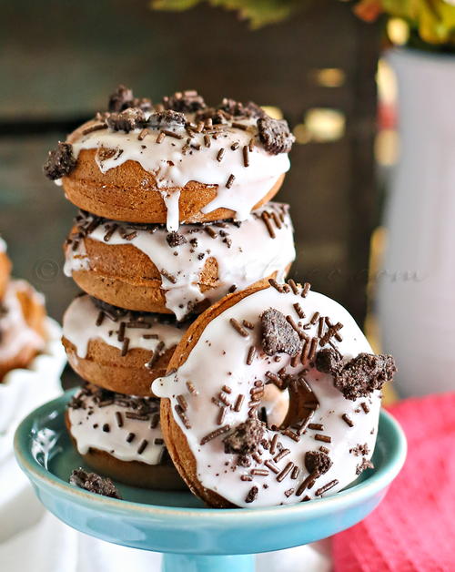 Oreo Cake Mix Donut Recipe