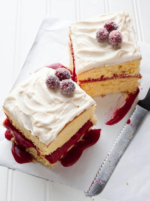 Cranberry Vanilla Dream Cake Recipe