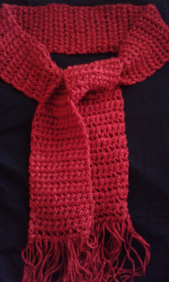 Perfect for a Gift Crochet Scarf