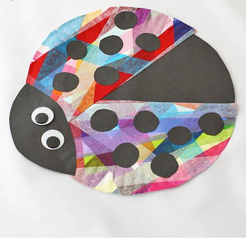 Paper Plate Ladybug Craft for Kids