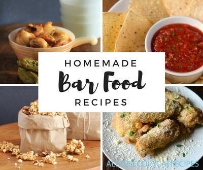 Bar Food Recipes