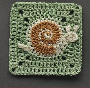 Snails Pace Granny Square