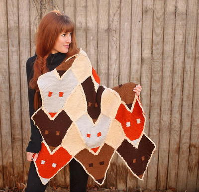 Foxy Baby Blanket