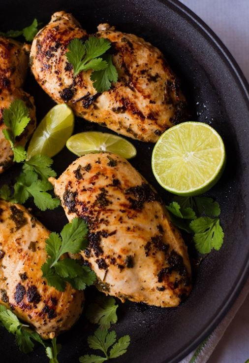 Healthy Cilantro Lime Chicken 