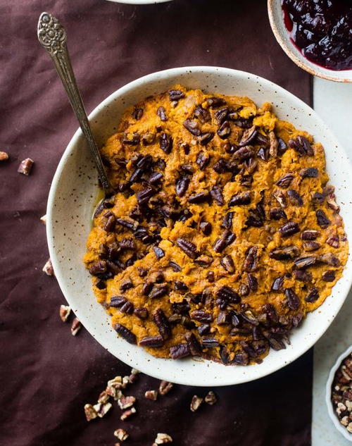 Slow Cooker Paleo Sweet Potato Casserole