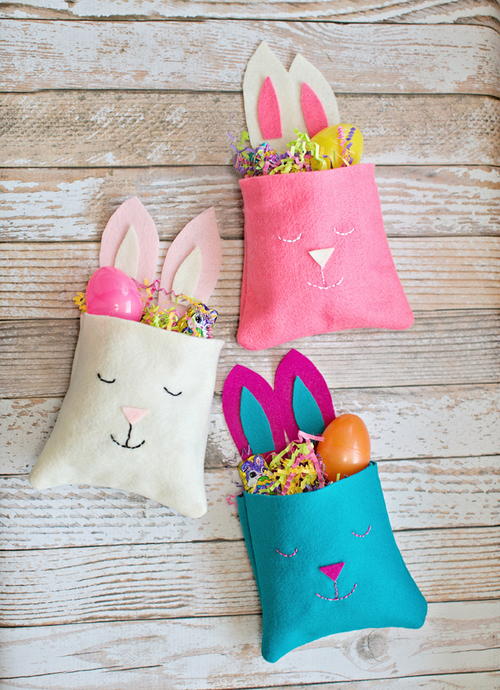 Little Felt Bunny DIY Bag