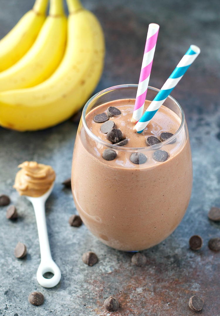 Chunky Monkey Protein Smoothie | RecipeLion.com