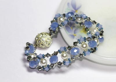Sky Blue Tiny Treasure Bracelet