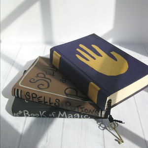 Recycled Book Halloween Decoration