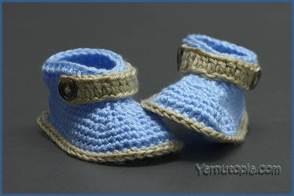 Little Gentleman Baby Booties