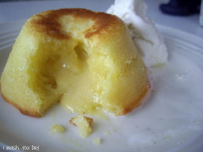 White Chocolate Lemon Lava Cake Recipe